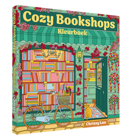 Cozy Bookshops-kleurboek