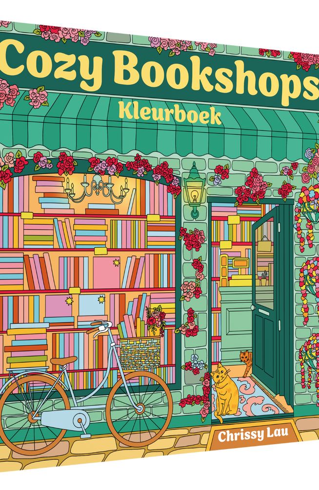 Cozy Bookshops-kleurboek