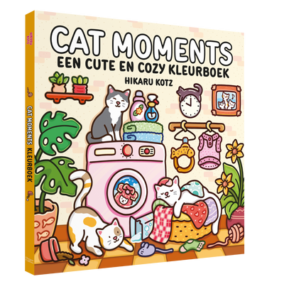 Cat Moments – een cute en cozy kleurboek