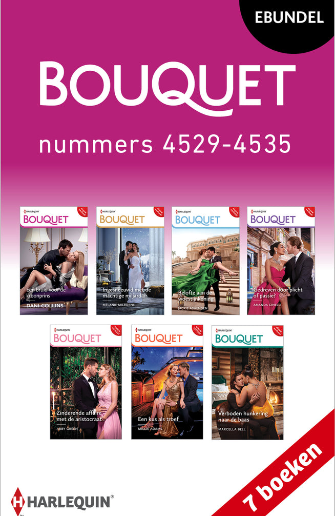 Bouquet e-bundel nummers 4529- 4535 (7-in-1)