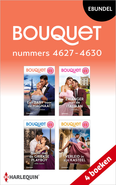 Bouquet e-bundel nummers 4627 - 4630 (4-in-1)