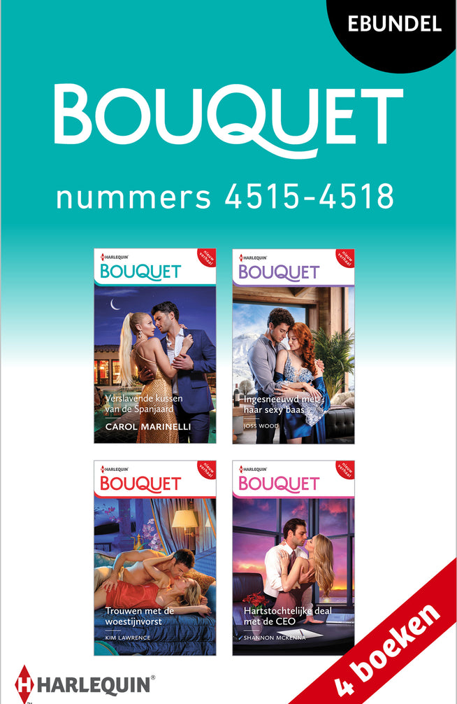 Bouquet e-bundel nummers 4515 - 4518 (4-in-1)