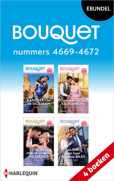 Bouquet e-bundel nummers 4669 - 4672 (4-in-1)