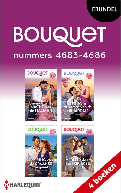 Bouquet e-bundel nummers 4683 - 4686 (4-in-1)