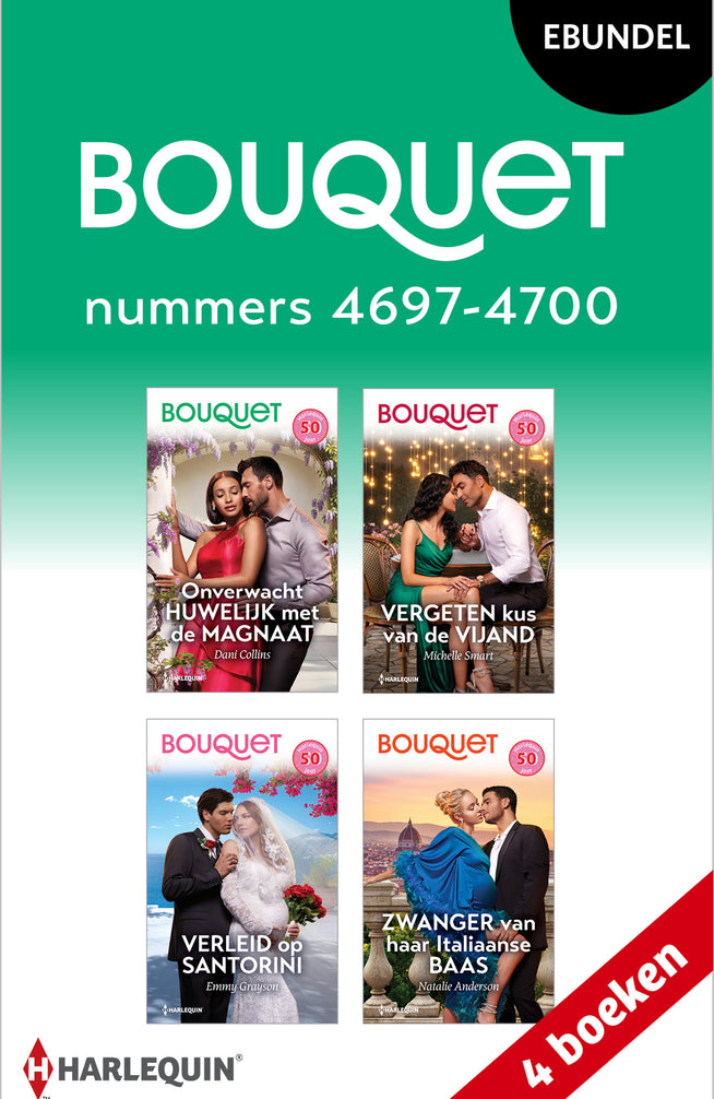 Bouquet e-bundel nummers 4697 - 4700 (4-in-1)