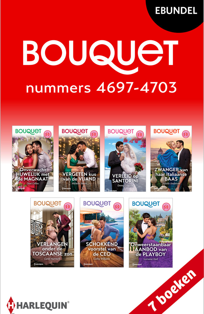 Bouquet e-bundel nummers 4697 - 4703 (7-in-1)