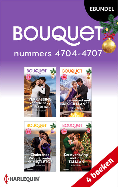 Bouquet e-bundel nummers 4704 - 4707 (4-in-1)