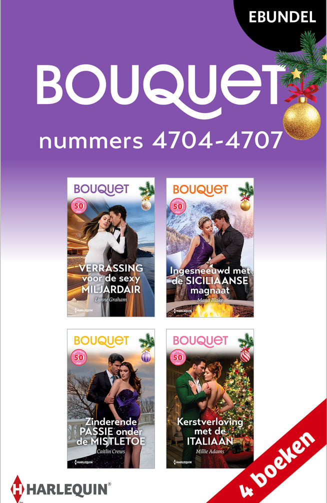 Bouquet e-bundel nummers 4704 - 4707 (4-in-1)