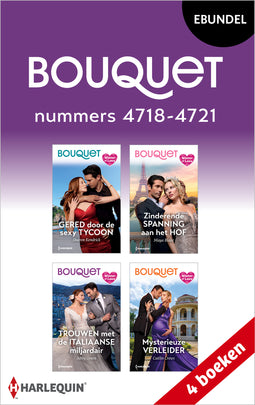 Bouquet e-bundel nummers 4718 - 4721 (4-in-1)