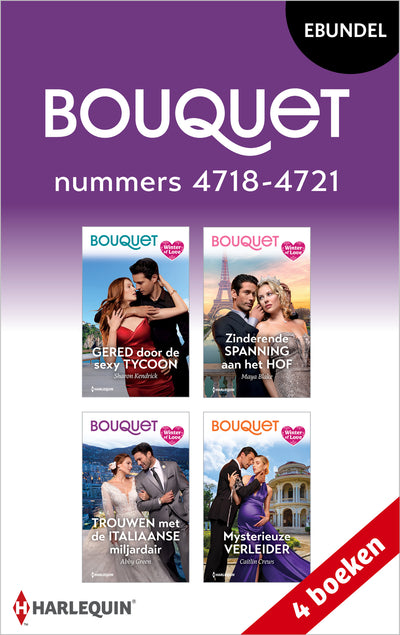 Bouquet e-bundel nummers 4718 - 4721 (4-in-1)