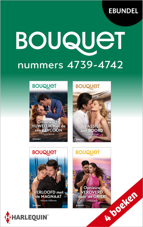 Bouquet e-bundel nummers 4739 - 4742 (4-in-1)