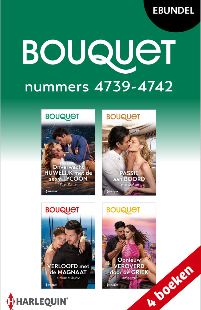Bouquet e-bundel nummers 4739 - 4742 (4-in-1)
