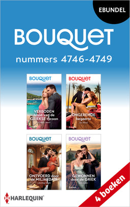 Bouquet e-bundel nummers 4746 - 4749 (4-in-1)