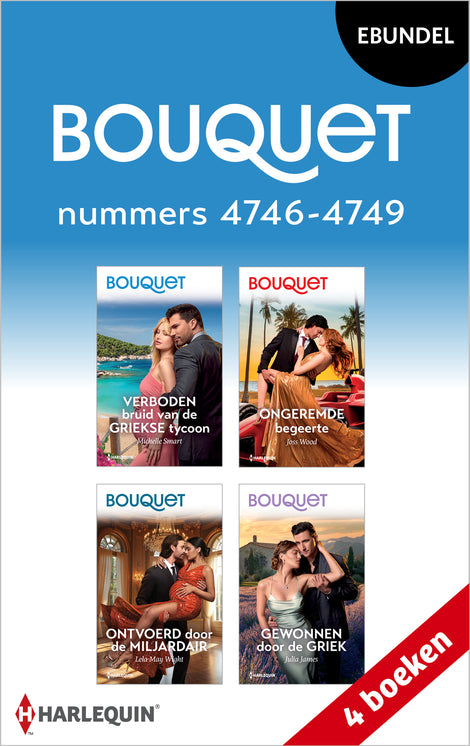 Bouquet e-bundel nummers 4746 - 4749 (4-in-1)