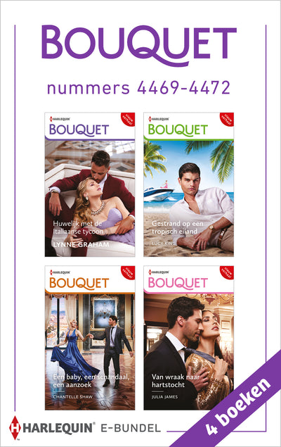 Bouquet e-bundel nummers 4469 - 4472 (4-in-1)