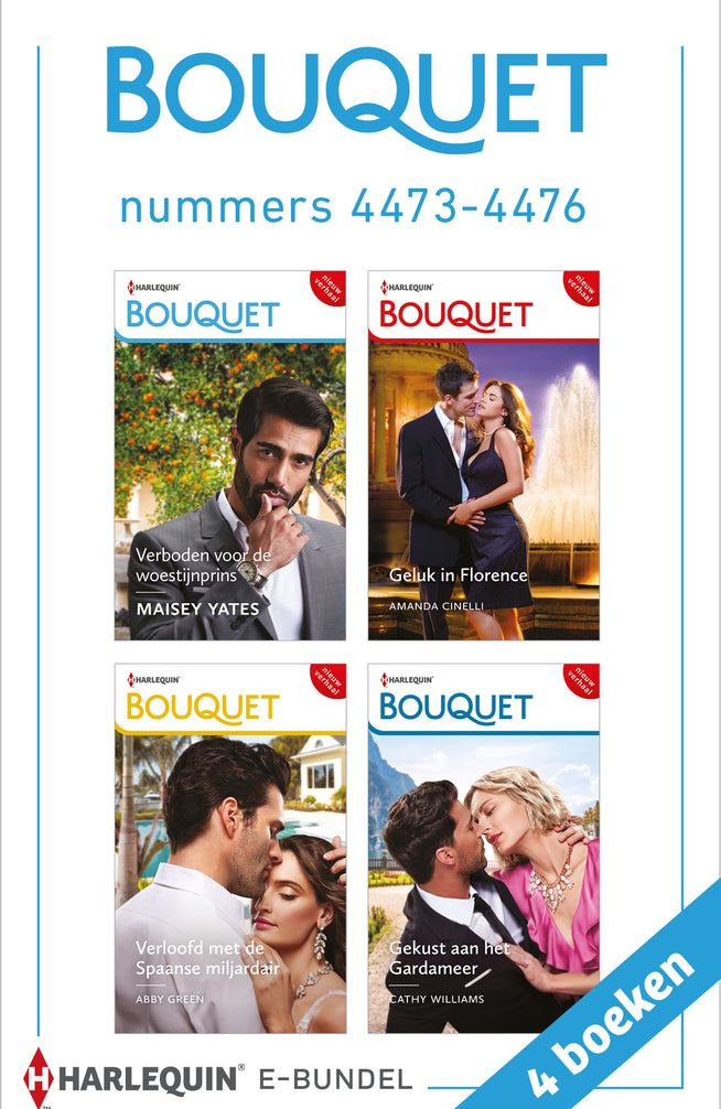 Bouquet e-bundel nummers 4473 - 4476 (4-in-1)