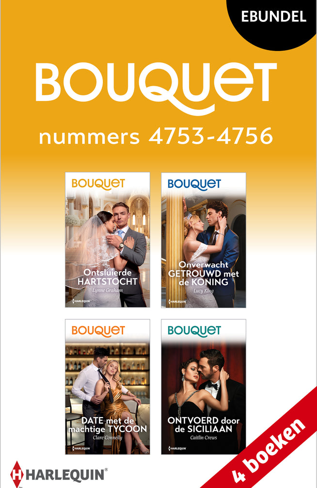 Bouquet e-bundel nummers 4753 - 4756 (4-in-1)