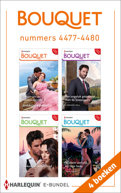 Bouquet e-bundel nummers 4477 - 4480 (4-in-1)