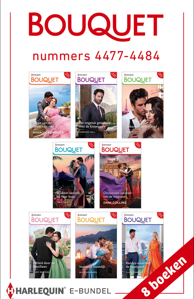Bouquet e-bundel nummers 4477 - 4484 (8-in-1)