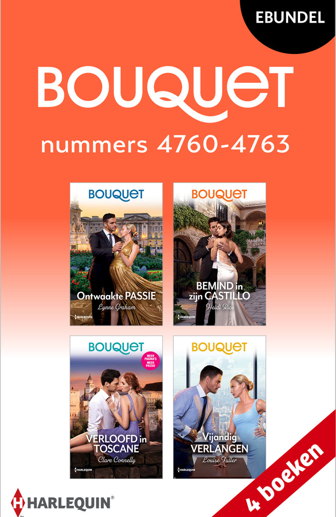 Bouquet e-bundel nummers 4760 - 4763 (4-in-1)