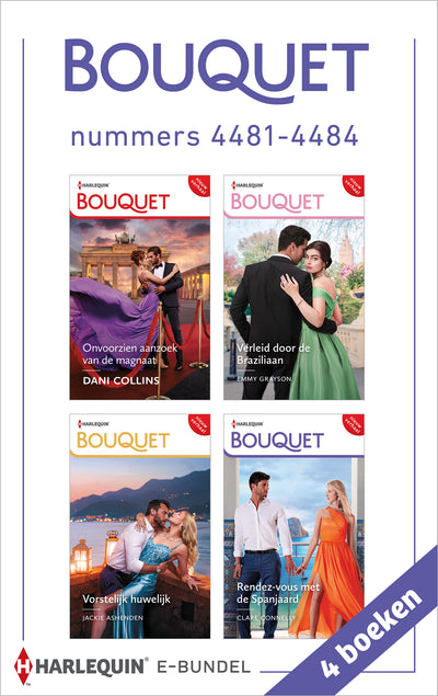 Bouquet e-bundel nummers 4481 - 4484 (4-in-1)