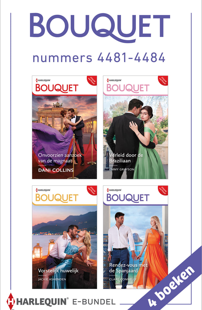 Bouquet e-bundel nummers 4481 - 4484 (4-in-1)