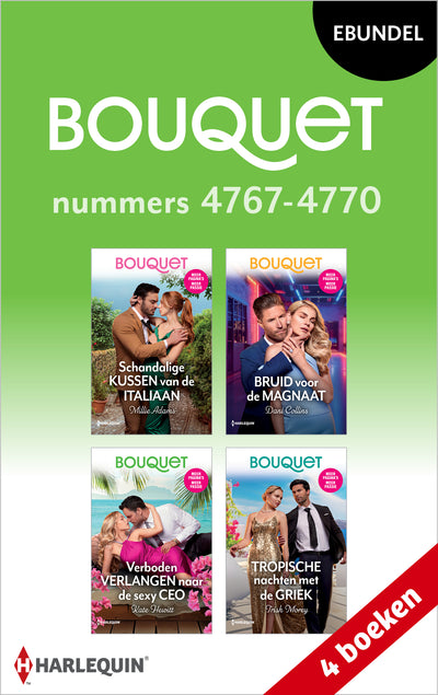 Bouquet e-bundel nummers 4767 - 4770 (4-in-1)