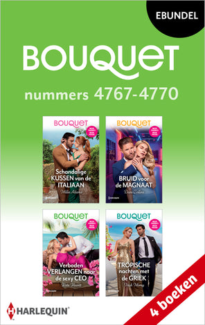 Bouquet e-bundel nummers 4767 - 4770 (4-in-1)