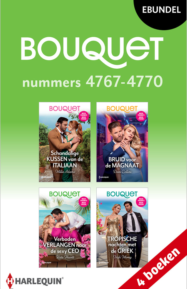 Bouquet e-bundel nummers 4767 - 4770 (4-in-1)