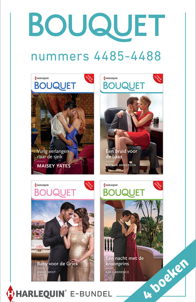 Bouquet e-bundel nummers 4485 - 4488 (4-in-1)
