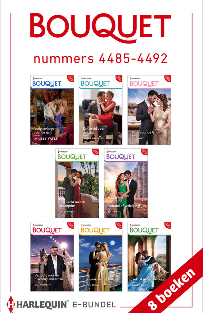 Bouquet e-bundel nummers 4485 - 4492 (8-in-1)
