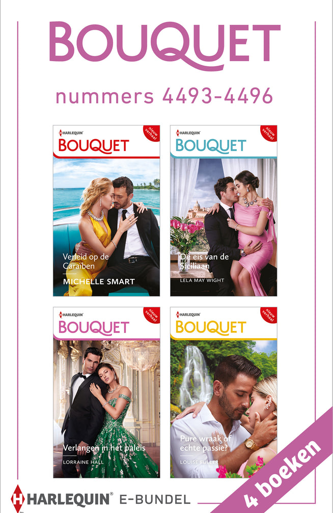 Bouquet e-bundel nummers 4493 - 4496 (4-in-1)