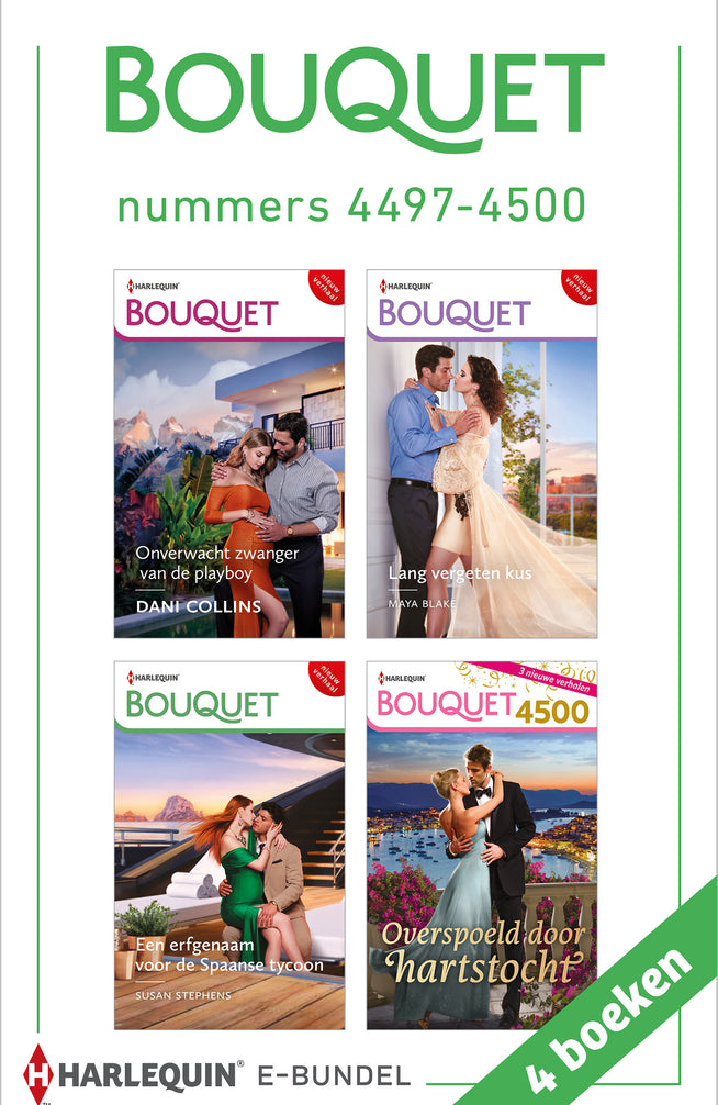 Bouquet e-bundel nummers 4497 - 4500 (4-in-1)