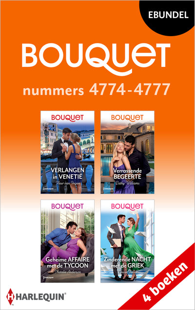 Bouquet e-bundel nummers 4774 - 4777 (4-in-1)