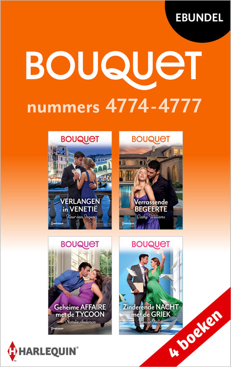 Bouquet e-bundel nummers 4774 - 4777 (4-in-1)