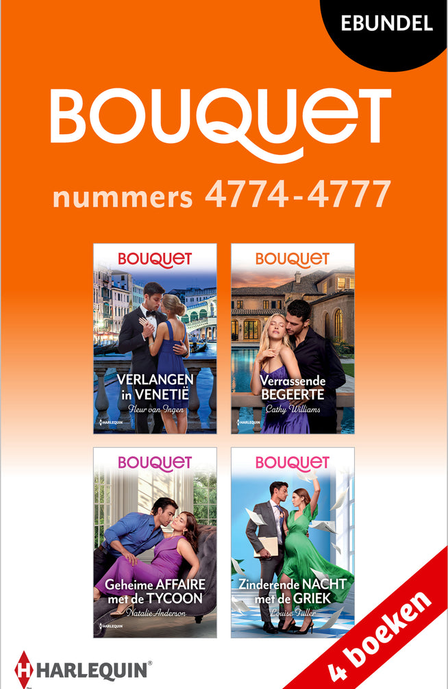 Bouquet e-bundel nummers 4774 - 4777 (4-in-1)