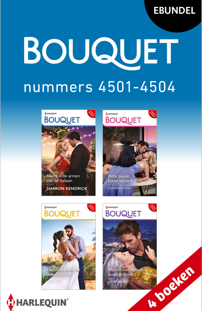 Bouquet e-bundel nummers 4501 - 4504 (4-in-1)
