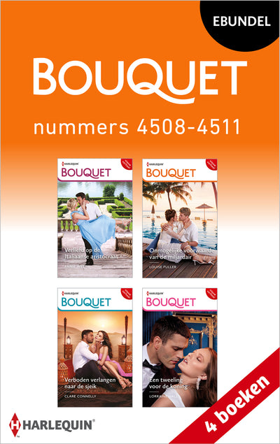 Bouquet e-bundel nummers 4508 - 4511 (4-in-1)