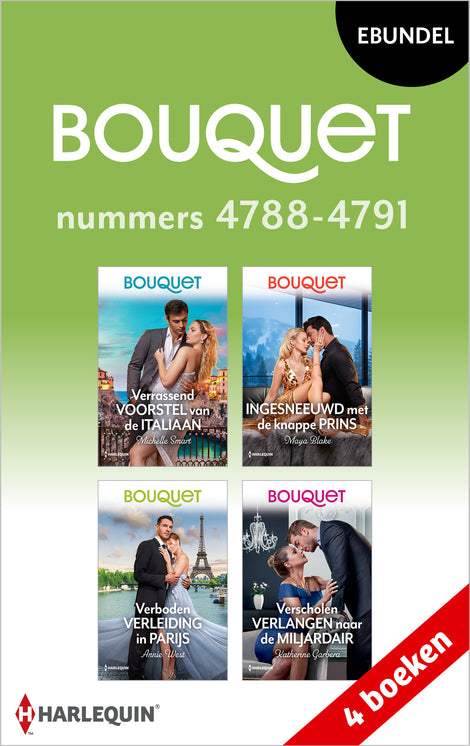 Bouquet e-bundel nummers 4788 - 4791 (4-in-1)