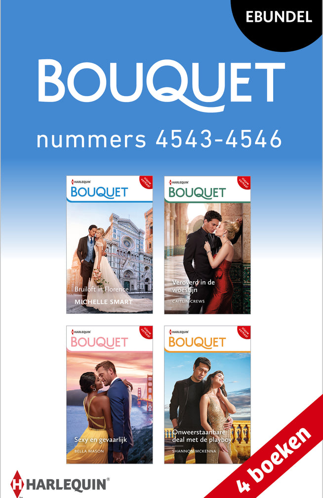 Bouquet e-bundel nummers 4543 - 4546 (4-in-1)