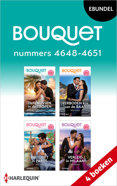 Bouquet e-bundel nummers 4648 - 4651 (4-in-1)