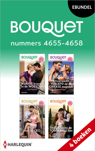 Bouquet e-bundel nummers 4655 - 4658 (4-in-1)