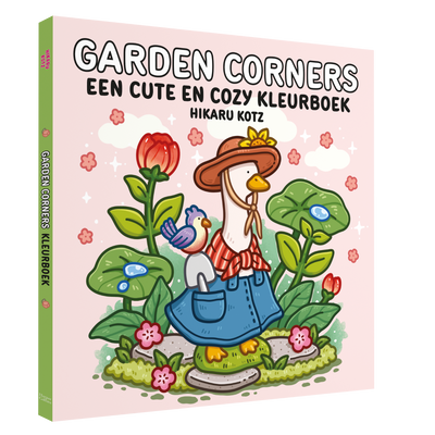 Garden Corners – een cute en cozy kleurboek
