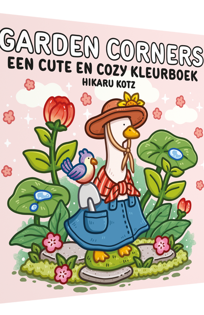 Garden Corners – een cute en cozy kleurboek