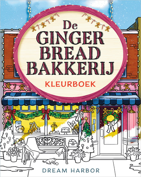 De Gingerbread Bakkerij-kleurboek