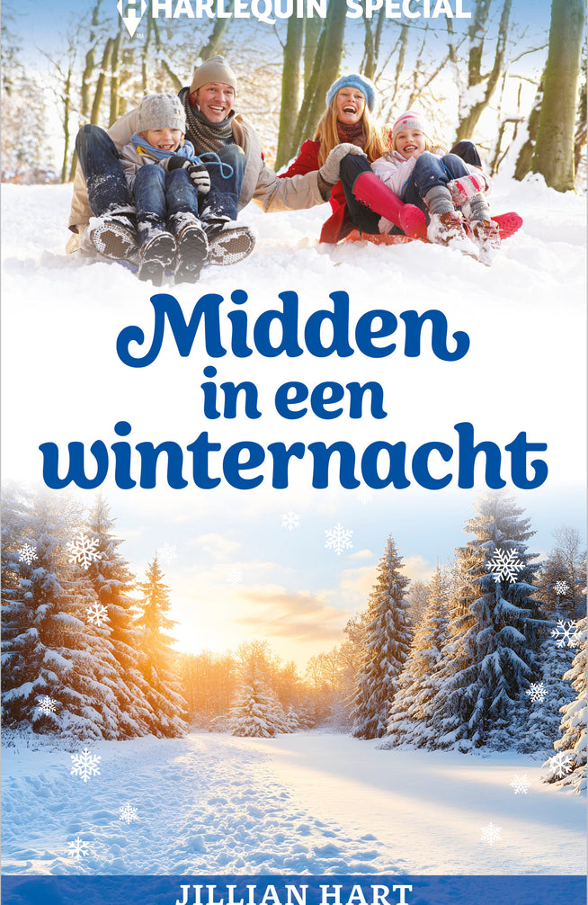 Midden in een winternacht