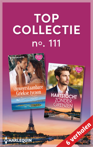 Topcollectie 111: Onweerstaanbare Griekse tycoon / Hartstocht zonder grenzen (6-in-1)