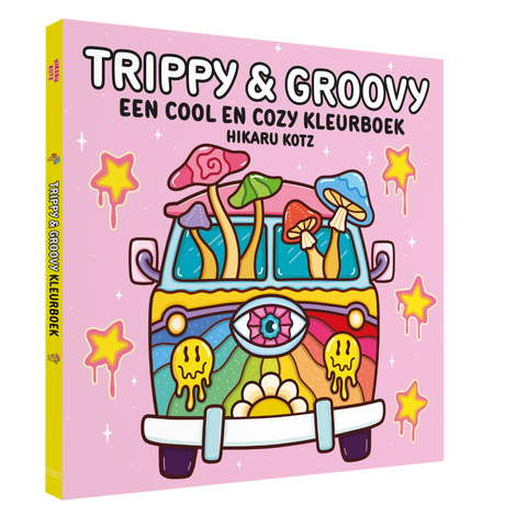 Trippy & Groovy – een cool en cozy kleurboek