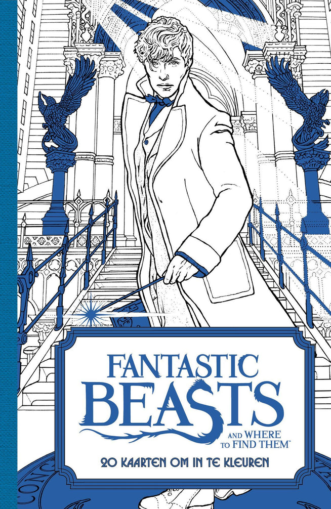 Fantastic Beasts and Where to Find Them: 20 kaarten om in te kleuren