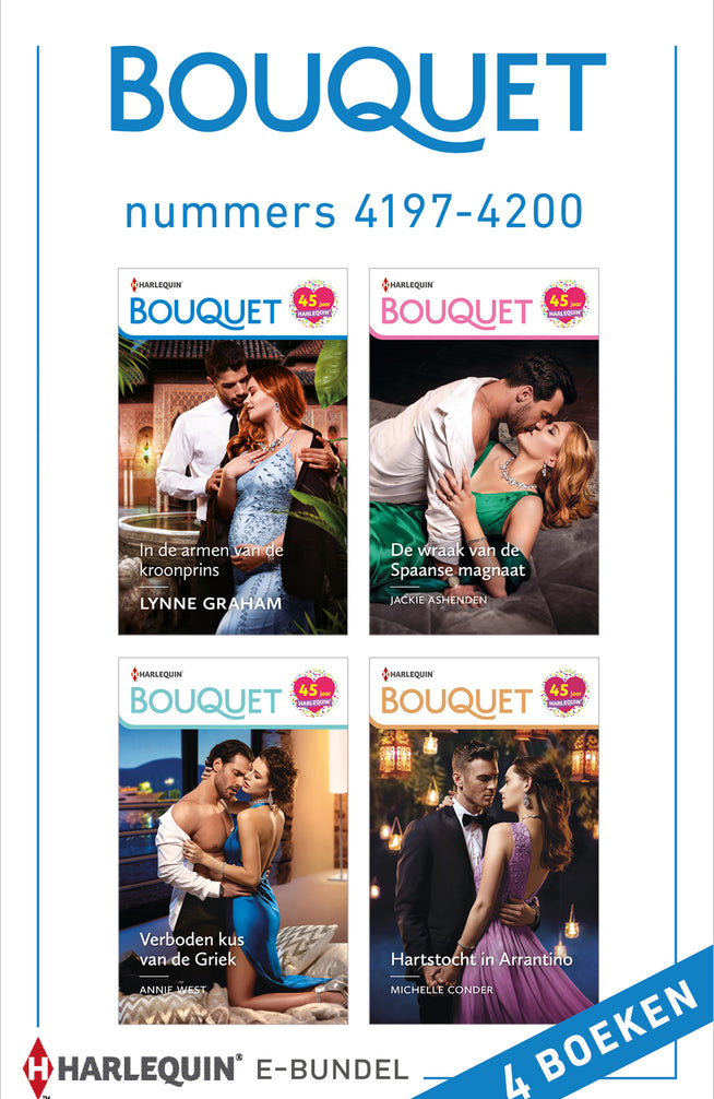 Bouquet e-bundel nummers 4197 - 4200 (4-in-1)